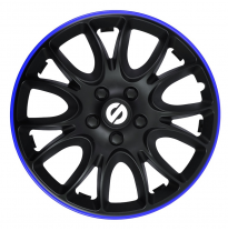 Juego Tapacubos Sparco Veneto 15-Inch Black/Blue
