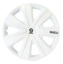 Juego De Tapacubos Sparco Palermo 14 Pulgadas Blanco