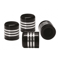 Simoni Racing Tapones Valvula - Black + Aluminum Rings Simoni Racing