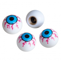 Juego Tapones Valvula Simoni Racing Shocking Eyes - White/Blue/Red - 4-Piezas