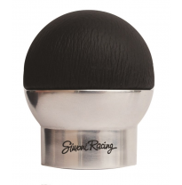 Simoni Racing Pomo Cambio Special College - Chrome/Black Leather (for Backing Interlock) Simoni Racing