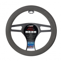 Simoni Racing Funda De Volante Beehive Soft Sil - 35-40cm - Negro