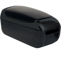 Simoni Racing Apoyabrazos Universal Largo - Negro + 2 Cup Holders