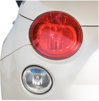 Simoni Racing Lamina Adhesiva Faros-Pilotos-Antinieblas  - Rojo - 60x100 Cm