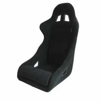 Asiento Deportivo Autostyle &#039;K12 Wide&#039; - Negro - Respaldo No Reclinable - Incl. Guías Universales