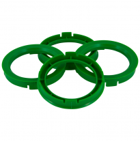 Juego Arillos Centradores 60.1-&gt;57.1mm Green