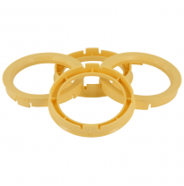 Juego Arillos Centradores 67.1-&gt;54.1mm Yellow
