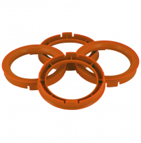 Juego Arillos Centradores 74.1-&gt;67.1mm Orange