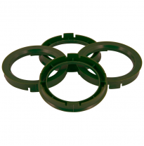 Juego Arillos Centradores 76.0-&gt;65.1mm Olive Green