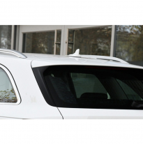 Añadidos laterales traseros para Audi A6 (C7) Avant/Allroad 2011-2018 (excepto S-Line) (ABS negro brillante).