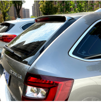 Añadidos laterales traseros para Skoda Octavia III Kombi 2013-2020 (excepto RS) (ABS negro brillante)