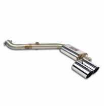 Escape Trasero &quot;Racing&quot; Right Oo76 - Bmw E39 Touring 520i / 523i &#039;96 -&gt; 8/&#039;98 (Modelo Con Único Oem Kat.) Supersprint