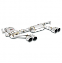 Silenciador trasero derecho - izquierdo "RACING LIGHT" Sistema 100% Acero Inox , 2 x Ø63,5mm BMW E46 M3 (Para V8 LS1 / Mustang M