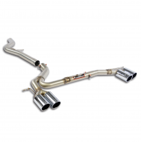 Kit Tubos Trasero Derecho Oo80 - Izquierdo Oo80 (Anula Silencioso) - Bmw E84 X1 20d Sdrive / Xdrive (177 - 184 Cv) 2010 -> Super