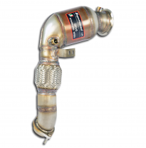 Kit de tubo de bajada turbo + catalizador metálico derecho Kit de tubo de bajada superior derecho + izquierdo BMW F91 M8 "Compet