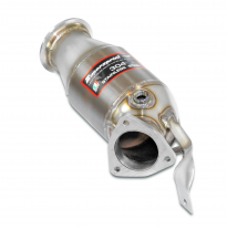 Downpipe + Catalizador metalico(LHD - RHD) Sistema 100% de acero inoxidable, sobredimensionado Ø80mm -> Ø65mm (solo para vehícul