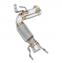Turbo downpipe kit(Replaces catalytic converter - Deletes OPF) Sistema 100% de acero inoxidable MINI U25 Cooper S Countryman JCW