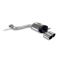 Silencioso trasero derecho OO90 Kit de silenciador trasero 100% acero inoxidable para silenciador central OEM AUDI A6 S6 C6 Typ