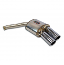 Silencioso trasero derecho OO90 ALTERNATIVA SISTEMA SILENCIOSO TRASERO Solamente para parachoque trasero tipo "S5 Sportback "Com