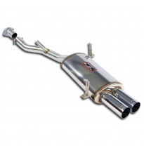 Silencioso trasero derecho "Racing" OO70 Sistema 100% Acero Inox 2 x Ø63,5mm -> 2 x Ø60mm BMW Z3 M (Para V8 - S62 / M62 / M60 Mo
