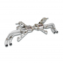 Silencioso trasero Derecho-Izquierdo "Racing"4 salidas (Reemplaza catalizador secundario , se monta con las colas OEM)-13,5 Kg S