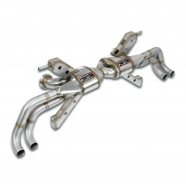 Rear exhaust "Racing" Right - Left 4 exits(Deletes the stock, secondary catalytics - fits to the stock endpipes)-14,0 Kg Sistema