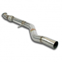 Tubo delantero Sistema de escape completo "Cat.-back" 100% de acero inoxidable para el silenciador trasero de serie / M Performa