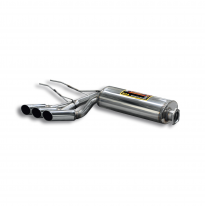 Silencioso trasero derecho OOO76 Sistema 100% de acero inoxidable MERCEDES-Maybach W463 G 650 "Landaulet" (M279 - 6.0L V12 - 630