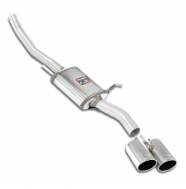 Silencioso trasero derecho OO90 Sistema 100% de acero inoxidable, tamaño extragrande 2 x Ø60 mm JAGUAR XKR Coupè / Cabrio 4.2i