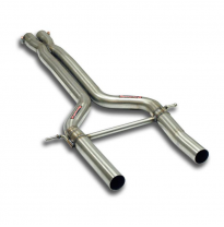Tuberías centrales "X-Pipe" Sistema 100% Acero Inox "Cat-Back" 2 x Ø63,5mm PORSCHE Panamera S / 4S 4.8i (400 CV) 2010 -> 2013 Tu