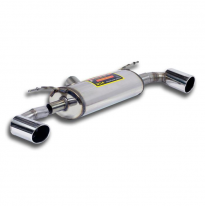 Silencioso trasero Derecho-Izquierdo O100 Sistema de escape trasero "Cat-back" derecho-izquierdo - Para el modelo con parachoqu