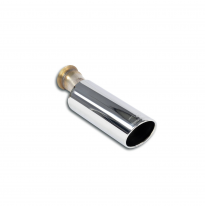 Cola de escape O90 Sistema 100% de acero inoxidable - Para modelos con suspensión trasera "Multilink" - Solo kit completo VW BEE