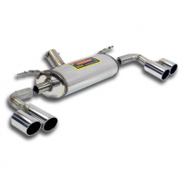Silencioso trasero Derecho-Izquierdo OO80 Sistema de escape Cat-back 100% acero inoxidable. Diámetro extragrande de 76 mm. Es ne