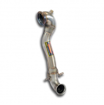 Bajante (Reemplaza catalizador OEM) ALTERNATIVA: - Downpipe kit para el tubo de escape original sobre el eje, 100% acero inoxida