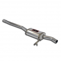 Silencioso central Sistema 100% de acero inoxidable VW GOLF II RALLYE 4x4 1.8 G60 '88 -> '91 Silencioso central CON HOMOLOGACION