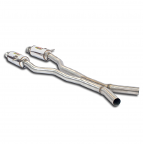Central Muffler + &quot;X-Pipe&quot;(Long Wheelbase) - Mercedes T251 R 63 Amg 4-Matic V8 &#039;06 -&gt; &#039;07 Supersprint