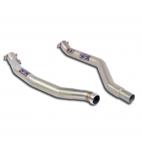 Front Pipes Right - Left  (Replaces Catalytic Converter) - Mercedes T251 R 63 Amg 4-Matic V8 &#039;06 -&gt; &#039;07 Supersprint