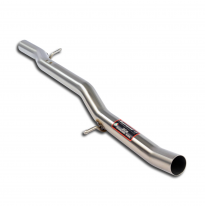 Tubo central  Sistema "Cat.-back" 100% de acero inoxidable, tamaño extragrande Ø65 mm VW NEW BEETLE RSi 3.2 VR6 4x4 (224 Hp) '00