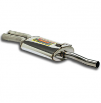 Silencioso central Sistema 100% de acero inoxidable MERCEDES S210 E 200 Kompressor (S.W.) ' 96 -> ' 01 Silencioso central SIN HO