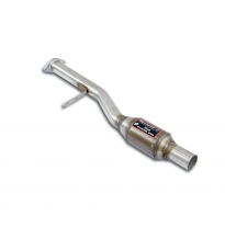 Tubo delantero derecho con catalizador metalico Sistema 100% de acero inoxidable, tamaño extragrande 2 x Ø60 mm JAGUAR XKR Coupè