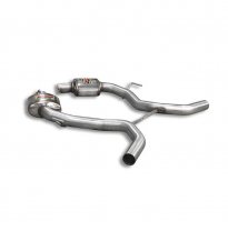 Escape Central Derecho-Izquierdo  - Mercedes R230 Sl 500 V8 (3v) '01 ->'05 Supersprint