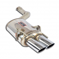 Silencioso trasero 100 x 75 Sistema "Cat.-Back" 100% de acero inoxidable MERCEDES A208 CLK 430 Cabrio V8 (279 CV) '98 -> '03 (ca