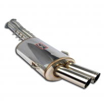 Silencioso trasero " Racing " OO 70 Sistema 100% Acero Inox, 2 x Ø60mm Solo sistema completo BMW E36 M3 (Para Motor N54 Bi-Turbo
