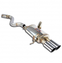 Silencioso trasero derecho "Racing" OO80. Sistema 100% Acero Inox tamaño grande 2 x Ø70 mm -> 2 x Ø65 mm BMW E92 Coupè M3 GTS 4.
