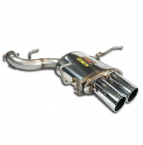 Silencioso trasero derecho OO90  Sistema 100% Acero Inox 2 x Ø70mm - 2 x Ø65mm Solo sistema completo FERRARI 612 Scaglietti V12