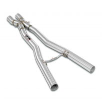 X-Pipe ALTERNATIVA:Sistema 100% Acero Inox para colectores OEM BMW E61 (Touring) M5 5.0i V10 ' 07  -> X-Pipe SIN HOMOLOGACION Su