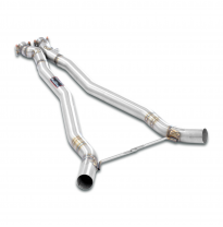 Tubo en X ALTERNATIVA:Sistema 100% Acero Inox para colectores OEM BMW E63 Coupè M6 5.0i V10 '05 -> X-Pipe SIN HOMOLOGACION Super