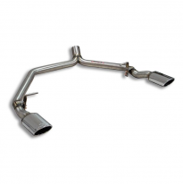 Colas de escape Derecha-Izquierda 120 x 80 Para paragolpes ML 55 AMG Escape 100% de acero inoxidable, con salida derecha e izqui