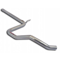 Tubo central(Replace OEM centre exhaust) Sistema "Cat.-back" 100% de acero inoxidable - Para modelos con suspensión trasera con