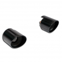 Colas de escape Derecha-Izquierda "Gun Metal Grey" O 120 Sistema completo 100% Acero Inox Ø63,5mm TOYOTA GR86 2.4i (234 CV - mod